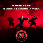 6 Months of 2 Adult Lessons a Week