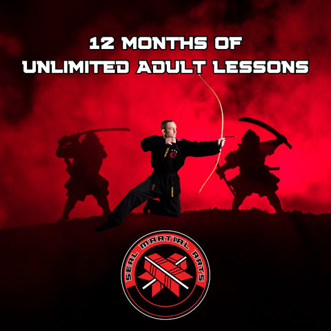 12 Months Unlimited Adult Lessons