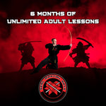 6 Months Unlimited Adult Lessons