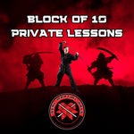 Block of 10 Private Lessons