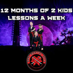 12 Months of 2 Kids Lessons a Week